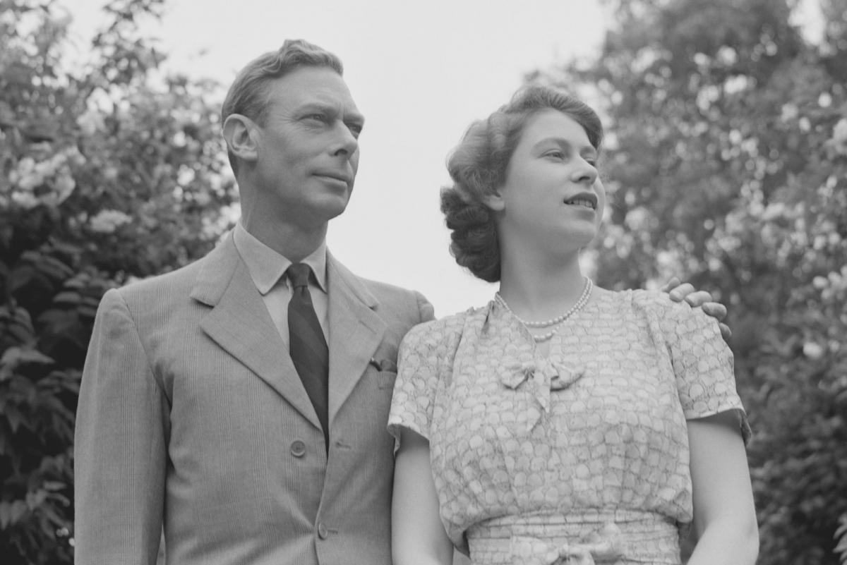 Queen Elizabeth II and King George VI