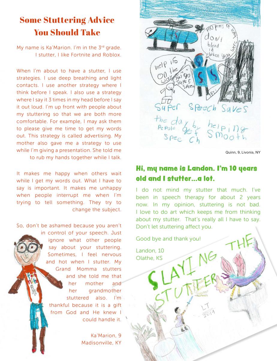 Drawings And Letters From Kids Stuttering Foundation A Nonprofit Organization Helping Those Who Stutter - congratulations hamilton roblox id